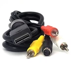 Playstation PS1, PS2, PS3 S-video Cable S-av Composite Tv Cord Replacement. Fixed Price $12.86.