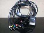 Pdp Universal Output Cable For Xbox 360, Wii, PS3 Energizer PL-9924. Fixed Price $9.00.