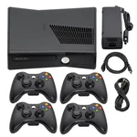 Microsoft Xbox 360 Console 4GB 250GB 500GB Black + 1-4 Controllers Usa. Fixed Price $169.99.