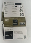 Brand New Sony 32GB Class 10 UHS-1 Sdhc Up To 40MBS/S Memory Card (SF32UY2). Fixed Price $32.00.