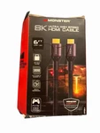 Monster 8 K Ultra High Speed Hdmi Cable 6 Ft Compatible With PS5 And Xbox New. Fixed Price $17.22.