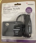 Radioshack 15-1267 Automatic 75 Ohm Tv/video Game Switch Converter/adapter. Fixed Price $7.95.