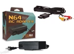 Nintendo Power Supply Ac + Av Cable Cord N64 System Console Hookups Lot *new*. Fixed Price $21.95.