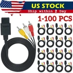 N64 Snes Gamecube Rca Av Tv Audio Video Stereo Cable Cord For Nintendo Lot. Fixed Price $52.59.