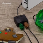 New 2-PORT Controller Adapter For N64 / Nintendo Switch Pc. Fixed Price $24.77.