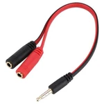 Y Jack Adapter Cable 3.5MM Female Earphone Headset Micro Audio PS4 Xbox. Fixed Price $5.23.