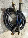Set 2ROCKETFISH Hdmi High Speed W/ethernet Cable Feet 1.8M Rf G1167. Fixed Price $13.75.