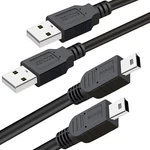 10FT PS3 Controller Charger Cable - 2 Pack For Slim Sixaxis. Fixed Price $15.11.