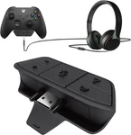 Olclss Stereo Headset Adapter For Xbox One, Black, 3.5MM Audio Jack, Compatible. Fixed Price $26.43.