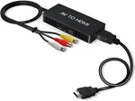 Rca To Hdmi Converter, Analog Composite Adapter Compatible Vcr,dvd,vhs. Fixed Price $13.99.
