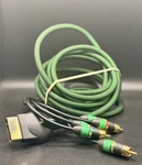 Original Microsoft Xbox Monster Gold Tip Component Cables Oem. Fixed Price $89.00.