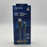 Powera - Usb Charge Cable For Playstation 4 Black 6.5FT. Fixed Price $5.99.