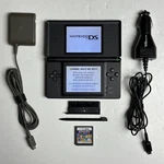Nintendo Ds Lite Black Bundle USG-001 W/ Tetris & Adapter: Tested Works. Fixed Price $150.00.