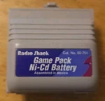 Radio Shack Rechargeable Battery For Game Boy Ni-cd Pack Cat. No. 60-701. Fixed Price $19.99.