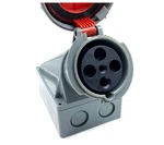 Iec 60309 Industrial Connector Socket, 4PIN 63AMP 380V-415V 3P+E 6H IP67 Wate.... Fixed Price $44.99.
