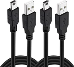 Xahpower 2PACK 10FT Controller Charging Cable For PS3, Magnetic Ring Black. Fixed Price $14.02.