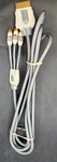 Monster Game Xbox 360 Av / S-video Cable, 10FT, Braided Gold Plated. Fixed Price $14.67.