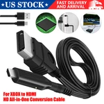 Original Xbox To Hdmi Converter Adapter For Microsoft Console Controller Us. Fixed Price $12.98.