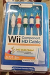 New Penguin United 6 Ft. Component Hd Cable 24K Gold Plated For Nintendo Wii. Fixed Price $16.00.