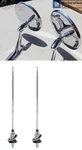 1963 1964 Chevrolet Chevy Belair Impala Door Mirrors And Rear Antennas. Fixed Price $263.82.