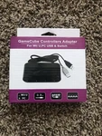 Genuine Nintendo Gamecube Controller Adapter Super Smash Bros Wii & SWITCH-2. Fixed Price $18.95.