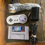 Oem Super Nintendo Snes Power Supply & New Av Cable Smw Game+ Controller. Fixed Price $59.99.
