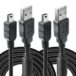 Vseer 2 Pack 10FT PS3 Controller Charger Cable - Mini Usb Data Charging Cord.... Fixed Price $11.09.