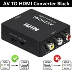 Rca Av To Hdmi Converter Adapter For Gamecube Nintendo Sega Genes N64. Fixed Price $11.31.