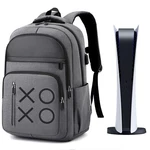 Yb-osana Game Cosole Backpack Travel Bag (grey). Fixed Price $35.00.