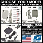 Wall Charger Charging Cable For Nintendo NEW/DSI/2DS/3DS/DSI/XL/GBA Sp/ds Lite. Fixed Price $9.99.