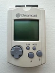 Sega Dreamcast Visual Memory Unit Vmu HKT-7000 Card Light Gray, Cleaned Tested. Fixed Price $34.95.