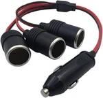 Cerrxian To 3 Car Cigarette Lighter 12V 24V Power Charger Adapter Black. Fixed Price $14.41.