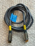 Rocketfish Hdmi Cable Gold RF-G1167 High Speed Ethernet Cord 1080P 3D 1.8M / 6FT. Fixed Price $9.99.