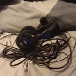 Turtle Beach Ear Force PX22 Gaming Headset Black/blue Usb 3.5MM Rca Mic Volume. Fixed Price $15.47.