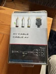 Sony Oem PS3 Av Cable For PLAYSTATION3 A/v Gold SCPH-10500 U 98045 New Sealed. Fixed Price $24.99.