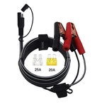 Sccke 10FT 14AWG Battery Alligator Crocodile Clip Sae Connector Extension .... Fixed Price $18.70.