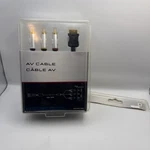 Sony Oem PS3 Av Cable For Playstation Black A/v Gold SCPH-10500 U 98045. Fixed Price $48.00.