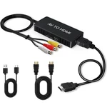Rca Female To Hdmi Converter Adapter Unit 720P 1080P For Xbox N64 Vcr Vhs Dvd. Fixed Price $18.99.