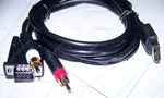1X Vga Adapter Cable & Sound Ntsc For Sega Dreamcast + Dreamshell Disk Pack. Fixed Price $16.67.