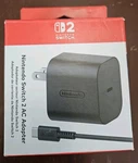 Brand New Nintendo Switch 2 Official Ac Adapter Usb-c Power Supply. Fixed Price $29.95.