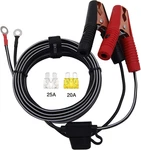 10FT 3.05M 14 Awg Extension Cord Eyelet Terminal With Battery Clamp 12V/ 24V. Fixed Price $17.82.