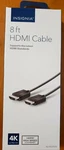 Insignia 8FT Hdmi Cable (600603163654) Brand New Box. Fixed Price $8.99.