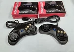 2 X Old Skool 6 Button Controllers Compatible With Sega Genesis 1 / 3. Fixed Price $17.99.