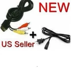 Ac Power Cord Av Audio Video Cable For Sega Dreamcast Brand New 8205. Fixed Price $13.08.