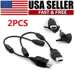 2PCS Breakaway Trip Cord Cable For Wired Original Microsoft Xbox Controller. Fixed Price $9.69.