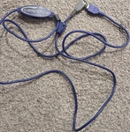 Gamester Playstation Link Cable Wired Purple Plastic For Console. Fixed Price $18.46.