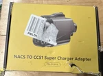 Nacs To CCS1 Car Adapter 500A 1000V. Fixed Price $119.96.