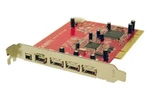 Adaptec 2-FIREWIRE & 3-USB Ports Pci Adapter. Fixed Price $17.50.