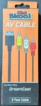Old Skool - Sega Dreamcast Av Cable Audio/video Composite. Fixed Price $9.45.