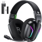 Weseary Wireless Gaming Headset For PS5, PS4, Pc, Switch & Mac, Aurora Black. Fixed Price $51.66.